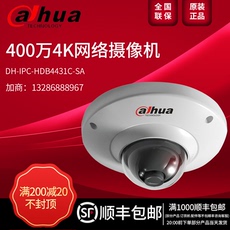 IP-камера 大华400万h.265带音频防暴半球型网络摄像机 dh-ipc-hdb4431c-sa