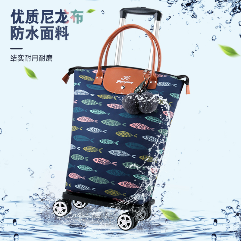 Easy to buy dish rod cart household foldable old shopping cart to buy cart with cart wheel