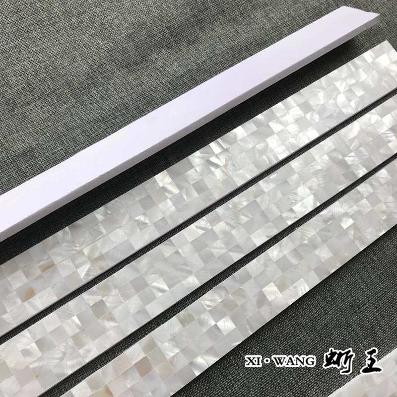 Natural shell with frame frame line masonry living room bedside sofa background hotel mosaic engineering decoration