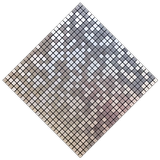 Самостоятельная мозаичная наклейка на стенах