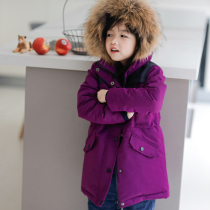 (Persimmon) (spot) DuPont three anti-wind and snow outdoor goose down suit ~ Insect Sound home