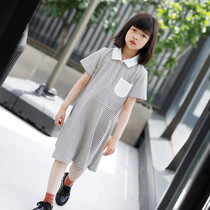 Diaoti childrens clothing ~ (spot) light and breathable summer choice tennis parent-child POLO skirt ~ Insect Sound home