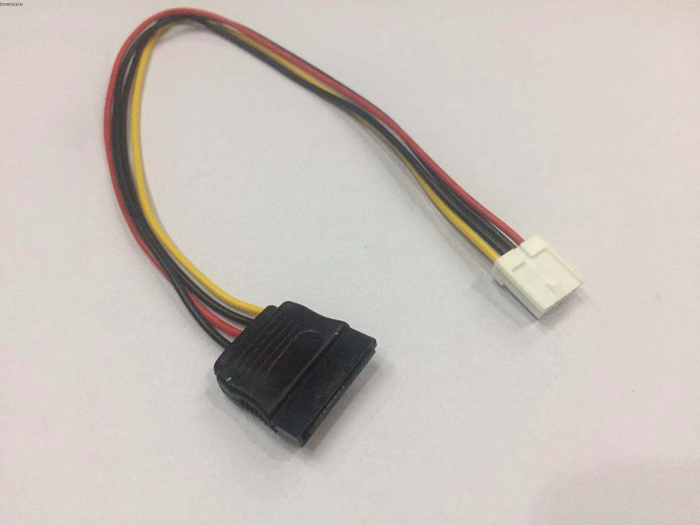 Small 4pin turn SATA motherhead Motherboard Power Patch Cord 15P Mother Turn 4 Pin Power Cord Small 1 2CM