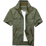 Летний тонкий комбинезон, хлопковая летняя одежда, рабочая одежда, короткий рукав, делается под заказ