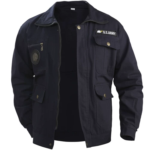 Хлопковый износостойкий лонгслив для работы, куртка, рабочая одежда, защита от ожогов