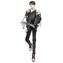 New seven days and paper tape sub-packed character hand tent tape stickers Mr. Killer in love love letter