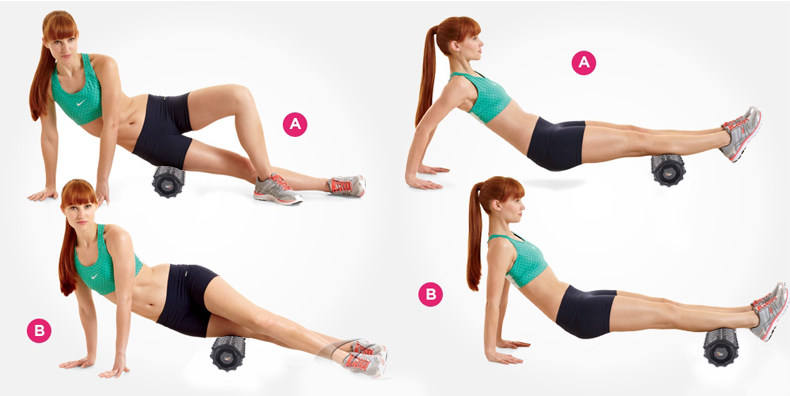 Пена роликовые joinfit泡沫轴狼牙按摩滚轴肌肉放松器筋膜琅琊棒瑜伽柱腿部滚轮