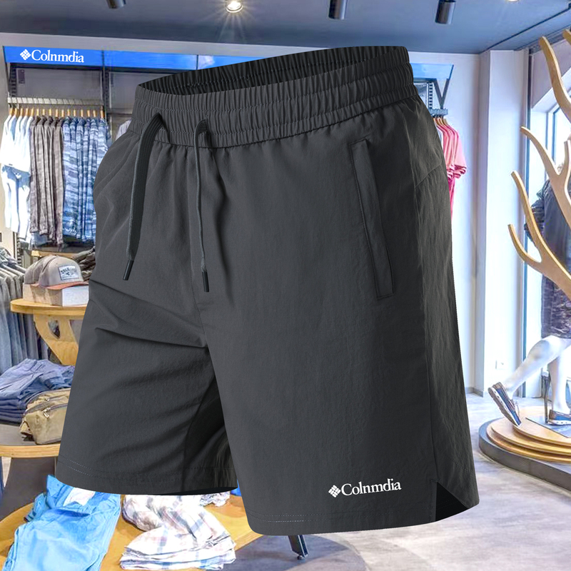 Colin's Summer Outdoor Sports Men's Quick-Drying Shorts, Breathable, Elastic, Fitness Running, Loose Ice Silk Casual Five-Point Shorts Colin's Summer Outdoor Sports Men's Quick-Drying Shorts, Breathable, Elastic, Fitness Running, Loose Ice Silk Casual Five-Point Shorts