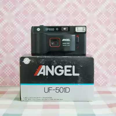 (Free battery)Retro ANGEL UF501 35mm fixed focus Novice entry negative point-and-shoot camera