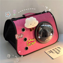 Cat Bag Out of portable cute personality Pet Backpack Space cabin Dog Bag Large Capacity Carry-on kitty Cat Supplies