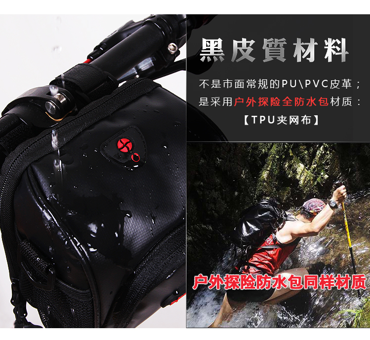 Sacoche pour vélo mixte RHINOWALK - Ref 2218545 Image 13