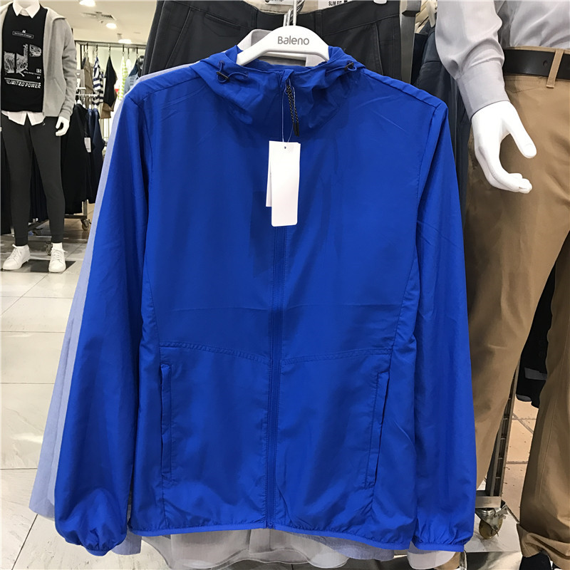 Benny đường Baleno rắn nam ngắn Spring / Summer Light và theo sở thích thể thao Zipper áo gió Coat 88907527