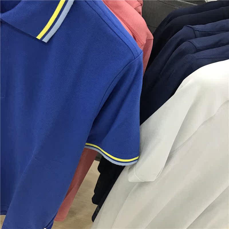 Benny Road new Paul men màu rắn thấm mồ hôi áo sơ mi polo ngắn tay áo thun 88601117 88801139 áo polo