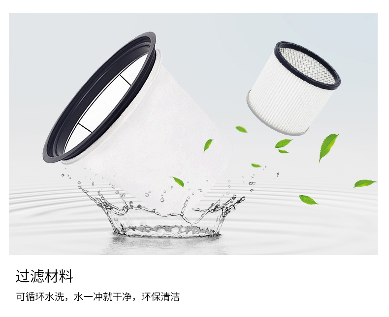 may hut Jinghua 1800w máy hút bụi gia đình mạnh khô và ướt thương mại công nghiệp công suất cao cầm tay loại máy hút bụi - Máy hút bụi robot lau nhà medion
