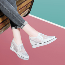 Inner womens shoes summer breathable thin mesh summer Net shoes 2021 New Light Fashion casual shoes women