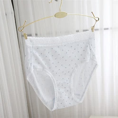 4 eo cao thoải mái cotton thoáng khí mùa thu và mùa đông chất béo chị đồ lót kích thước lớn bông tam giác nữ đồ lót