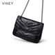 Viney Bag 2026 New Women's Bag Messenger Bag Large Capacity High-End 2025 Genuine Leather Shoulder Bag Large Bag