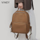 Viney School Bag Backpack for Women 2026 New Fashion Genuine Leather Junior High School and High School 2025 Large Capacity Travel Backpack