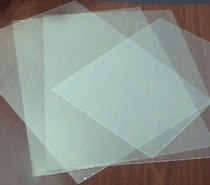 A3 waterproof milky white fillin inkjet plate printing film anti-warp and anti-roll printing sheet semi-transparent printing film