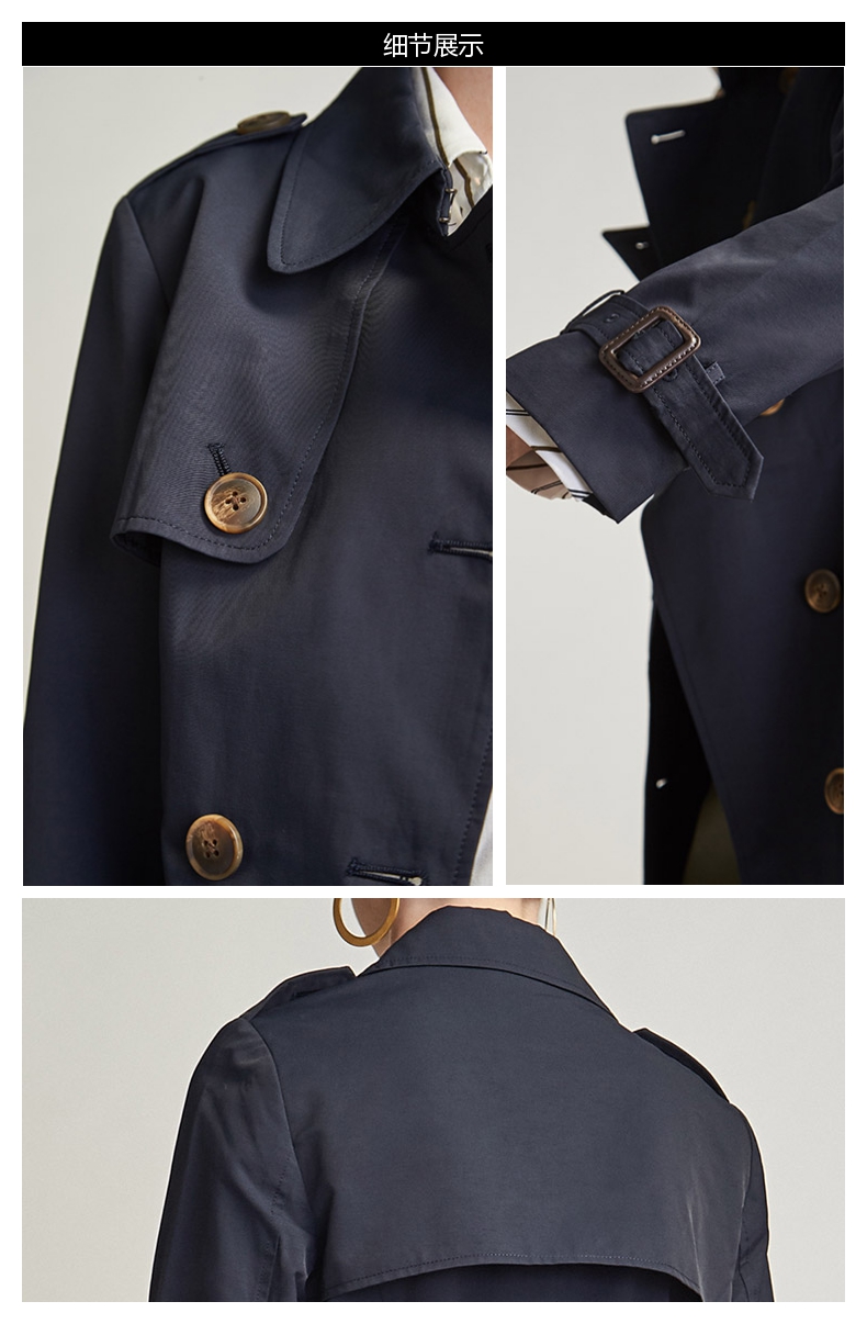 Trench pour femme ETAM   en Coton en Coton - Ref 3227226 Image 25