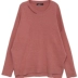 Iger Cuối tuần mùa đông Đường viền cổ áo đan len Phụ nữ 8A0217050 áo cardigan Áo / áo thun