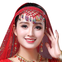 Flying Phantom belly dance headband Hair Color Ring Color Card Color Card Adult Indian Dance Head Yarn Ornament Card Child Dance Accessoires