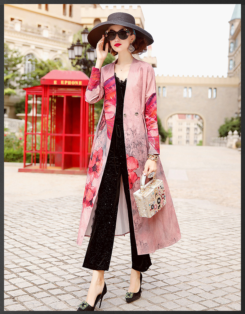 Trench pour femme THREEWAI en Coton - Ref 3226447 Image 26