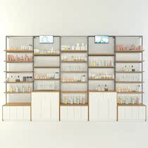 Mall Beauty Cosmetics Display Case Multilayer Shoe Rack Container Shelf Multi Functional Combined Show Shelf Customizable