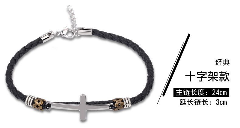 Bracelet de cheville homme en Cuir - Ref 3104032 Image 22