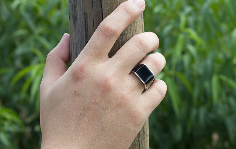 Bague homme en Argenterie - Ref 3086633 Image 16