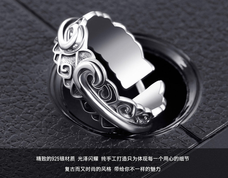 Bague homme en Argenterie - Ref 3088009 Image 10