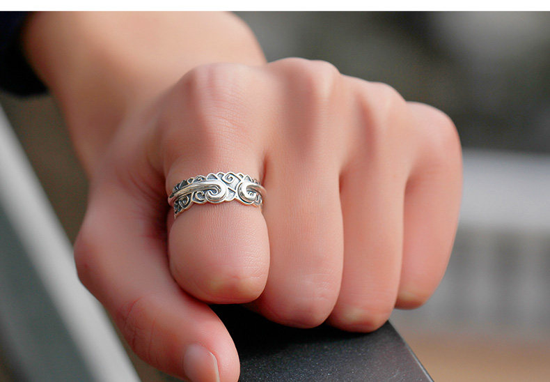 Bague homme en Argenterie - Ref 3088009 Image 11