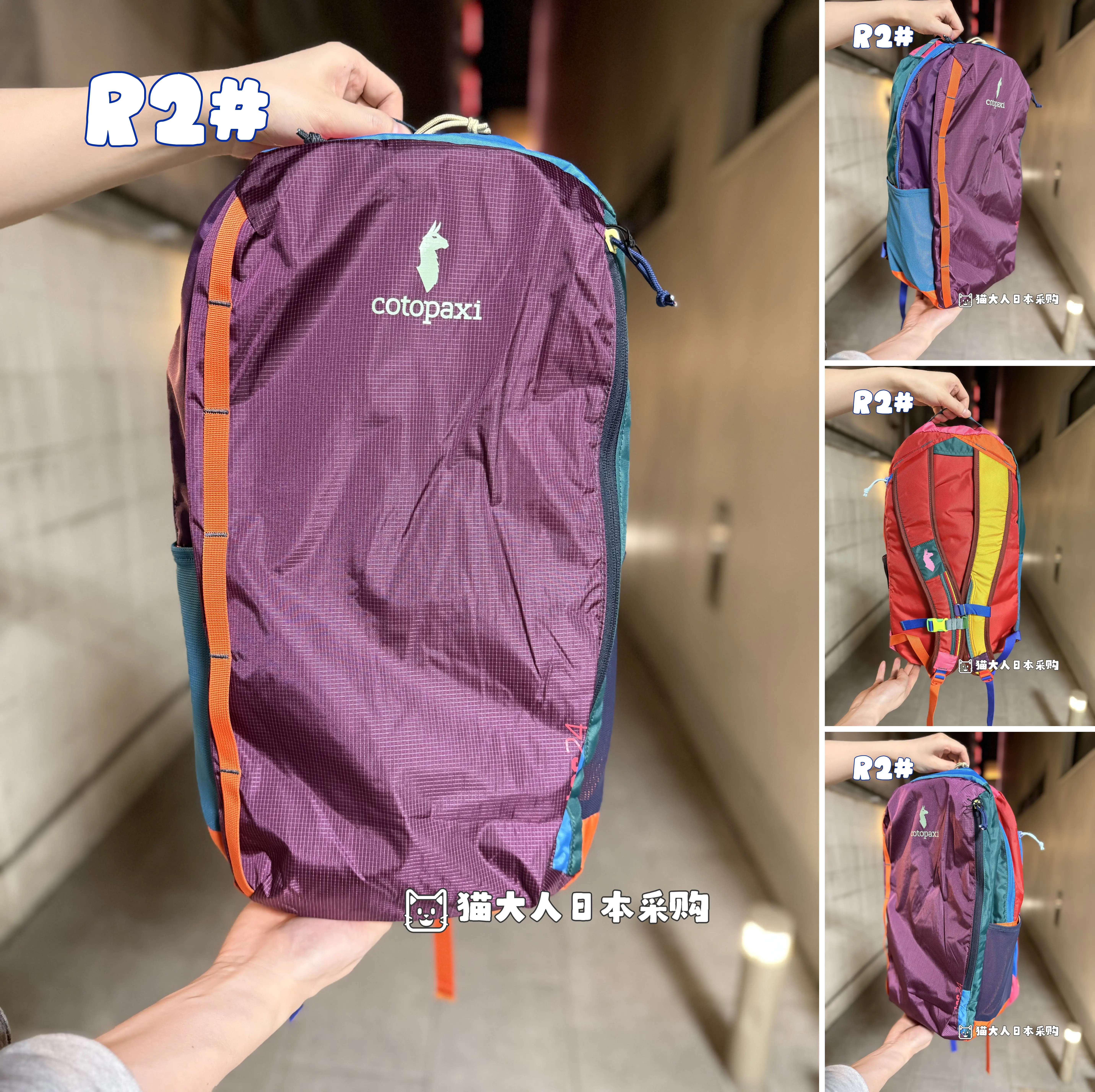 [Новинка в №3.6] На складе покупка в Японии рюкзак Cotopaxi Alpaca багажник batac24L голубой