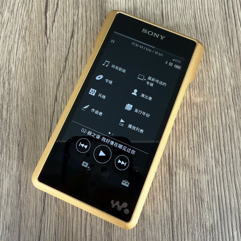 Sony Nw-Wm1Z/Wm1Am2 Gold Brick Generation Lossless Hifi Music Player Audiophile Mp3