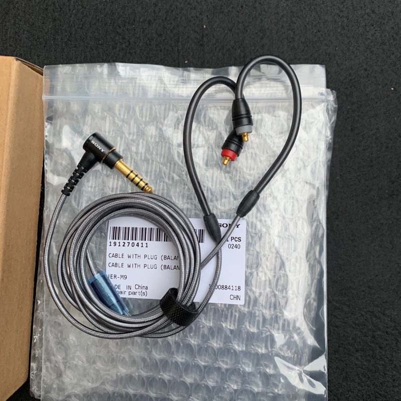 Sony Ier-Z1R 4.4 Balanced Original Cable Earphone Cable Ier-M9 Xba-Z5/N3Ap Upgrade Cable