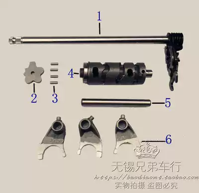 Yongyuan 350 engine accessories Shift lever Vicenc 335 shift drum Earth Eagle king shift lever fork