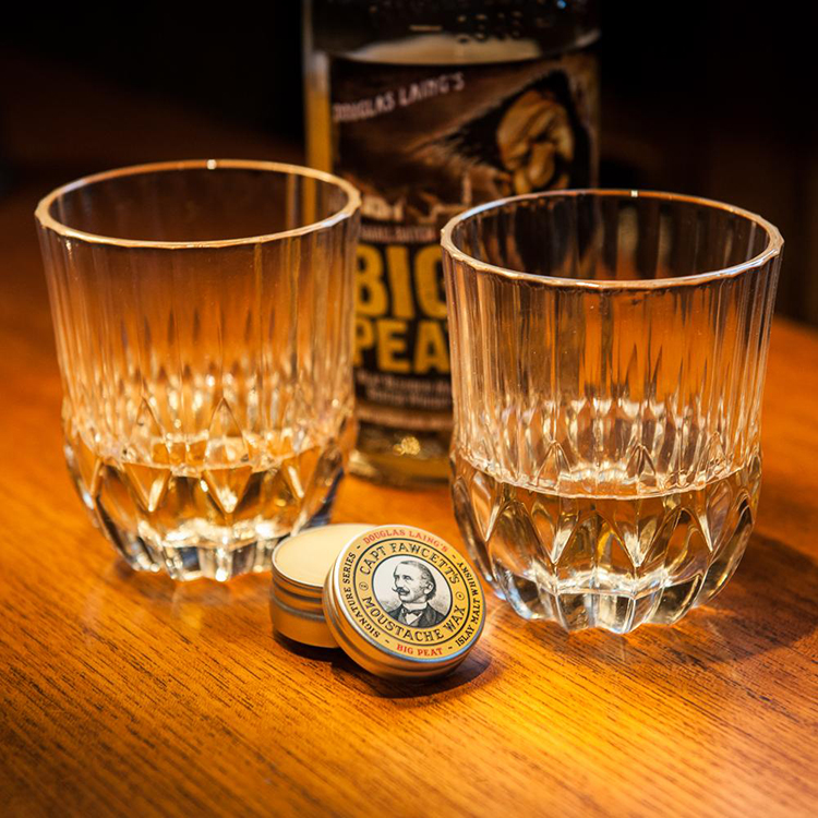 Captain Fawcett - Captain Fossett Whisky Limited Edition Chăm sóc cao cấp dành cho nam Whisker Wax 15ml mỹ phẩm cho nam