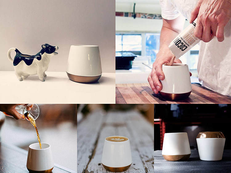 FELLOW-Joey вакуум покрытие двойной керамика из нержавеющей стали изоляция кофе кружка 237ml 