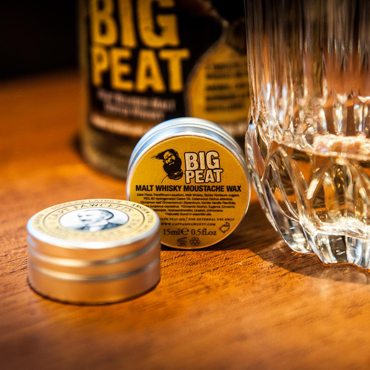 Captain Fawcett - Captain Fossett Whisky Limited Edition Chăm sóc cao cấp dành cho nam Whisker Wax 15ml mỹ phẩm cho nam