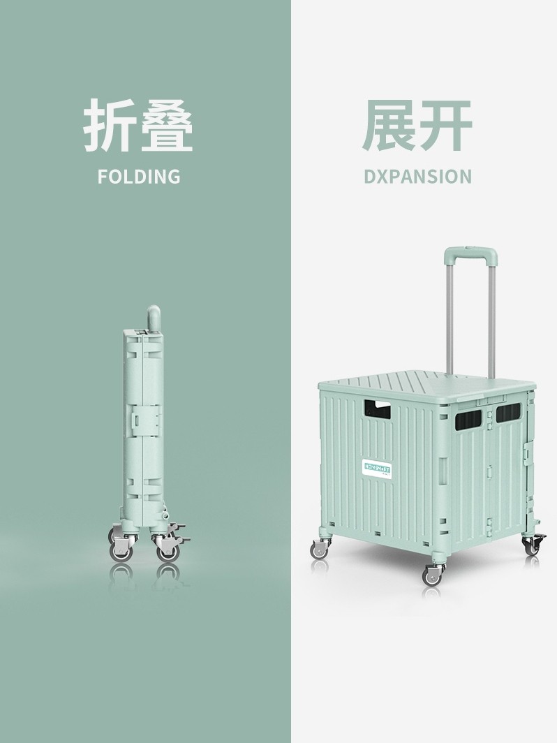 Buy Vegetable Cart Small Pull Car Folding Shopping Cart Swing Stall Small Cart Light Lalever Car Portable Cart Home Hand Pull Cart