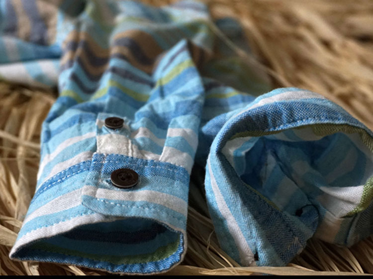 Chemise enfant à manche longue - Ref 2083086 Image 18