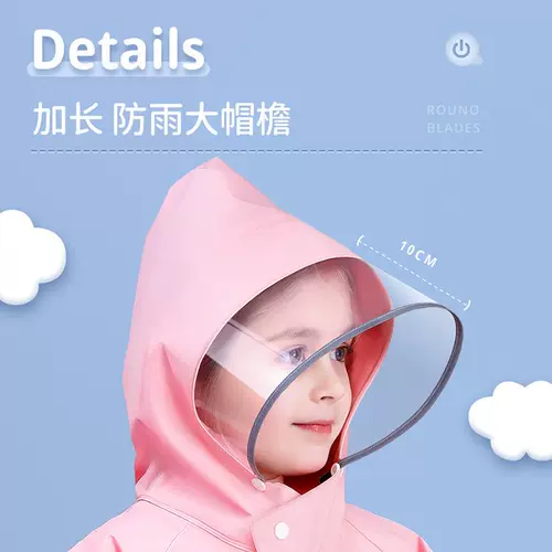 Водонепроницаемый дождевик для мальчиков, мультяшный ранец для раннего возраста для школьников