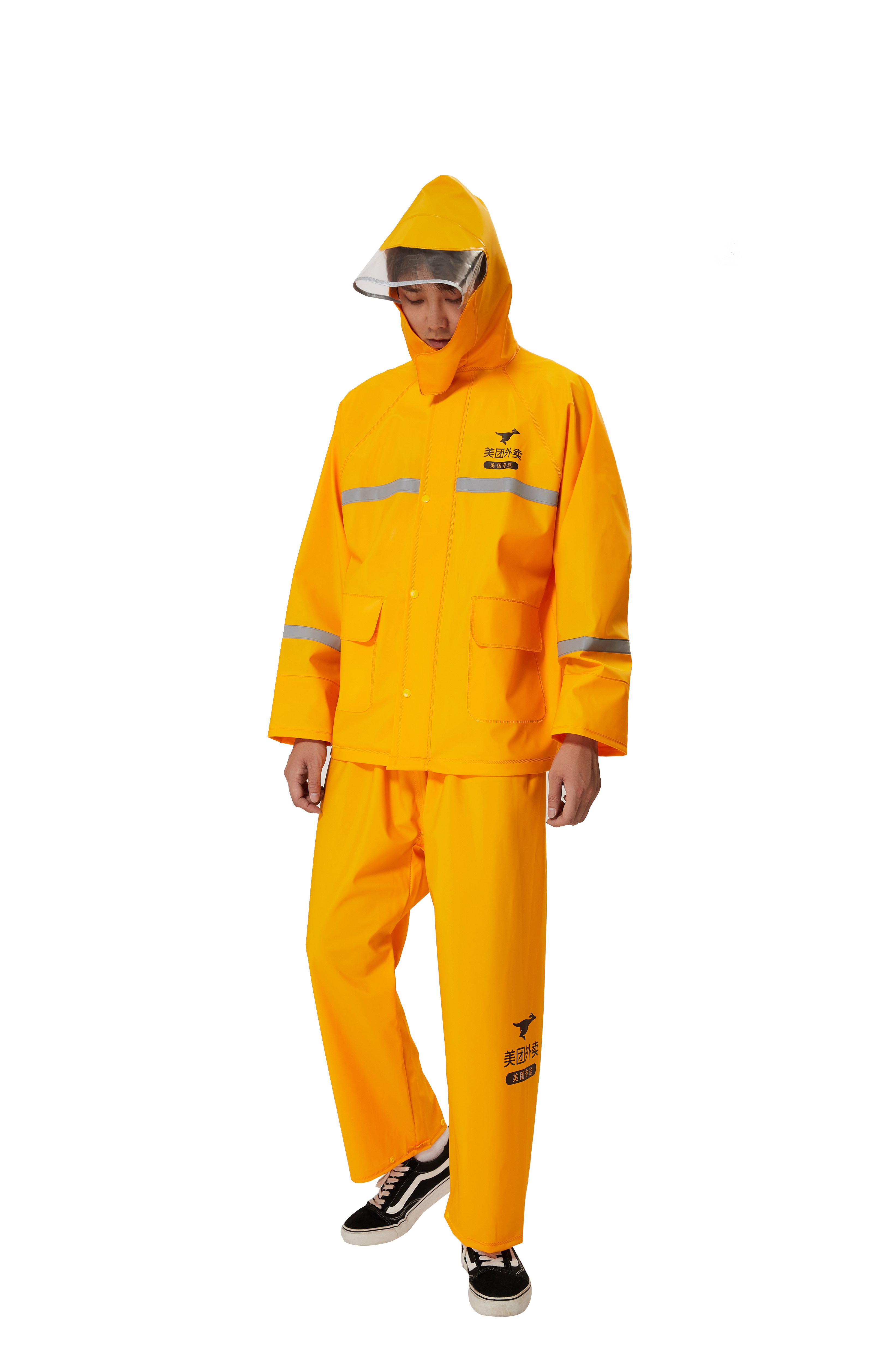 Mei Yi Rainjacket Package Send two pieces of rider anti-rain raincoat custom logo