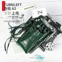 Hairdressing Scissors Bag Personality Creative Tide Multi-function Cross Japanese High-end running bag Hair Stylist Special Hairdressing Tools