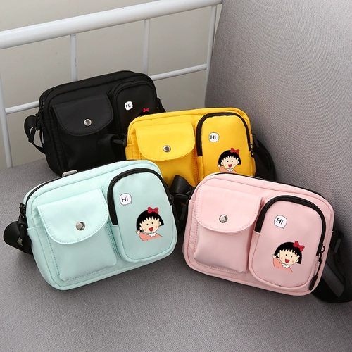 Мультяшная сумка через плечо, мобильный телефон, сумка на одно плечо
