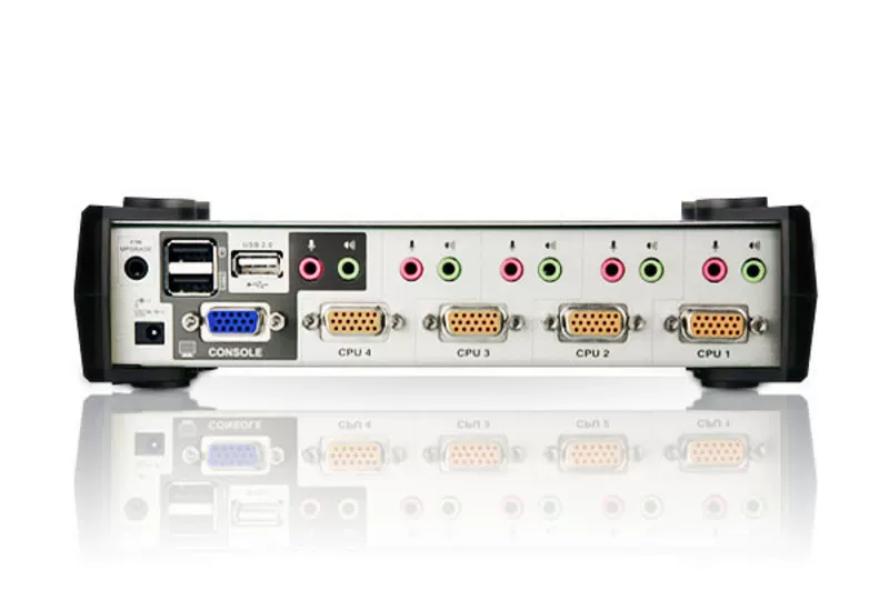 ATEN [宏正 CS1734B 4端口USB 2.0 KVMP?多电脑切换器+OSD]