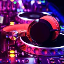 DJ REMIX Logo audio Logo slogan dance music remix slogans copyright soft sound source shouted wheat spoken MC