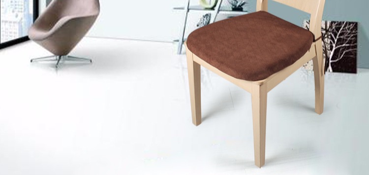 Kẻ sọc ghế đệm chậm bộ nhớ phục hồi bọt ghế văn phòng đệm đệm pad đệm tròn dây đeo trượt - Ghế đệm / đệm Sofa mẫu đệm ghế đẹp