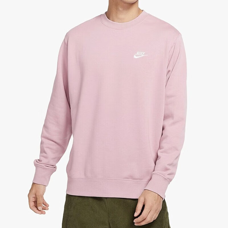 Nike Men's Round Neck Sweatshirt Multi-Color Knitted Terry Spring, Autumn, and Winter Warm Sweatshirt with Small Logo Embroidery Free Shipping Bv2667 Nike Men's Round Neck Sweatshirt Multi-Color Knitted Terry Spring, Autumn, and Winter Warm Sweatshirt with Small Logo Embroidery Free Shipping Bv2667