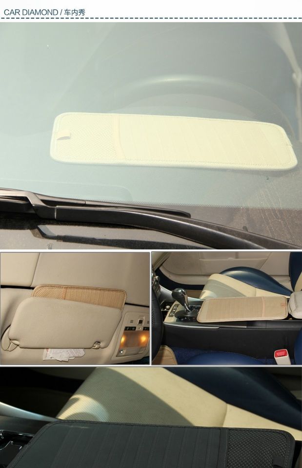 Phụ kiện ô tô Siêu thị Sun Visor Cd Clip Xe đa năng CD Hộp lưu trữ CD Pack Disc Set - Ô tô nội thất Accesseries đồ trang trí xe oto
